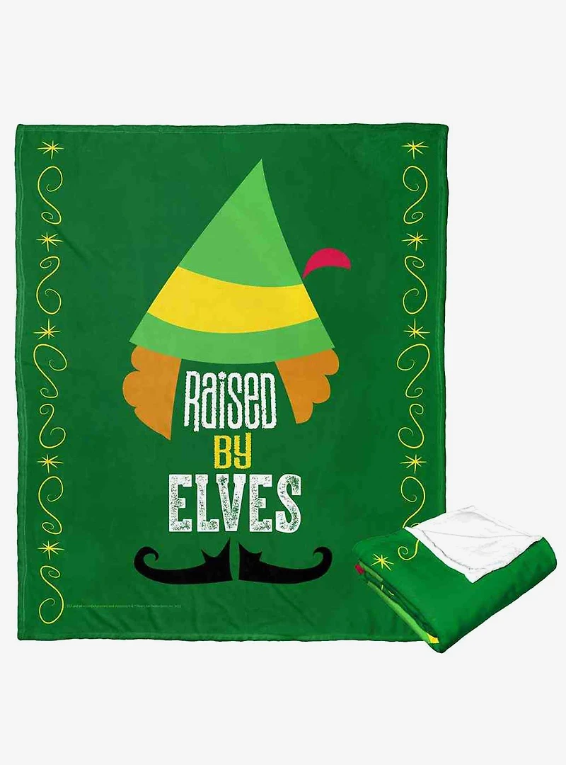 Elf Raised By Elves Silk Touch Throw Blanket