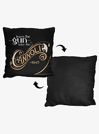 The Godfather Cannoli Jacquard Throw Pillow