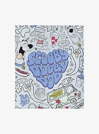 Scooby Doo Scooby Collage Silk Touch Throw Blanket