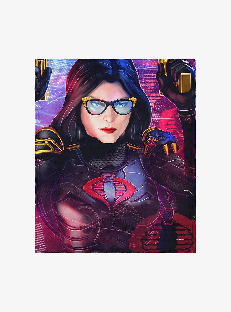 GI Joe Profile Gallery Baroness Silk Touch Throw Blanket