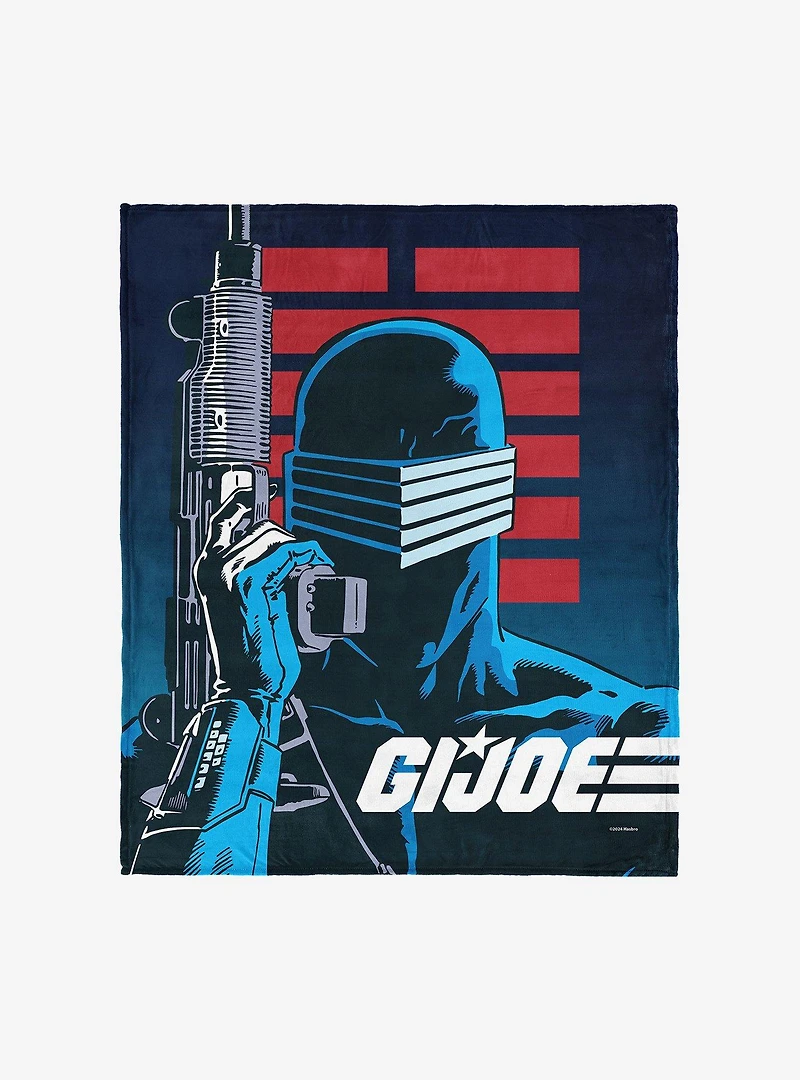 GI Joe Snake Eyes' Clan Silk Touch Throw Blanket