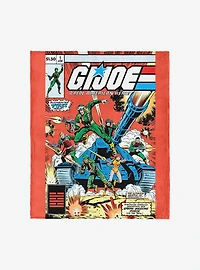 GI Joe Gi Comics Issue 1 Silk Touch Throw Blanket