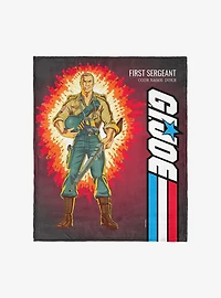 GI Joe Classic Flashback Duke Silk Touch Throw Blanket