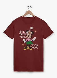 Disney Minnie Mouse I've Been Nice This Year T-Shirt