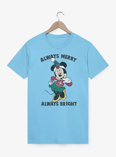 Disney Minnie Mouse Always Merry Bright T-Shirt