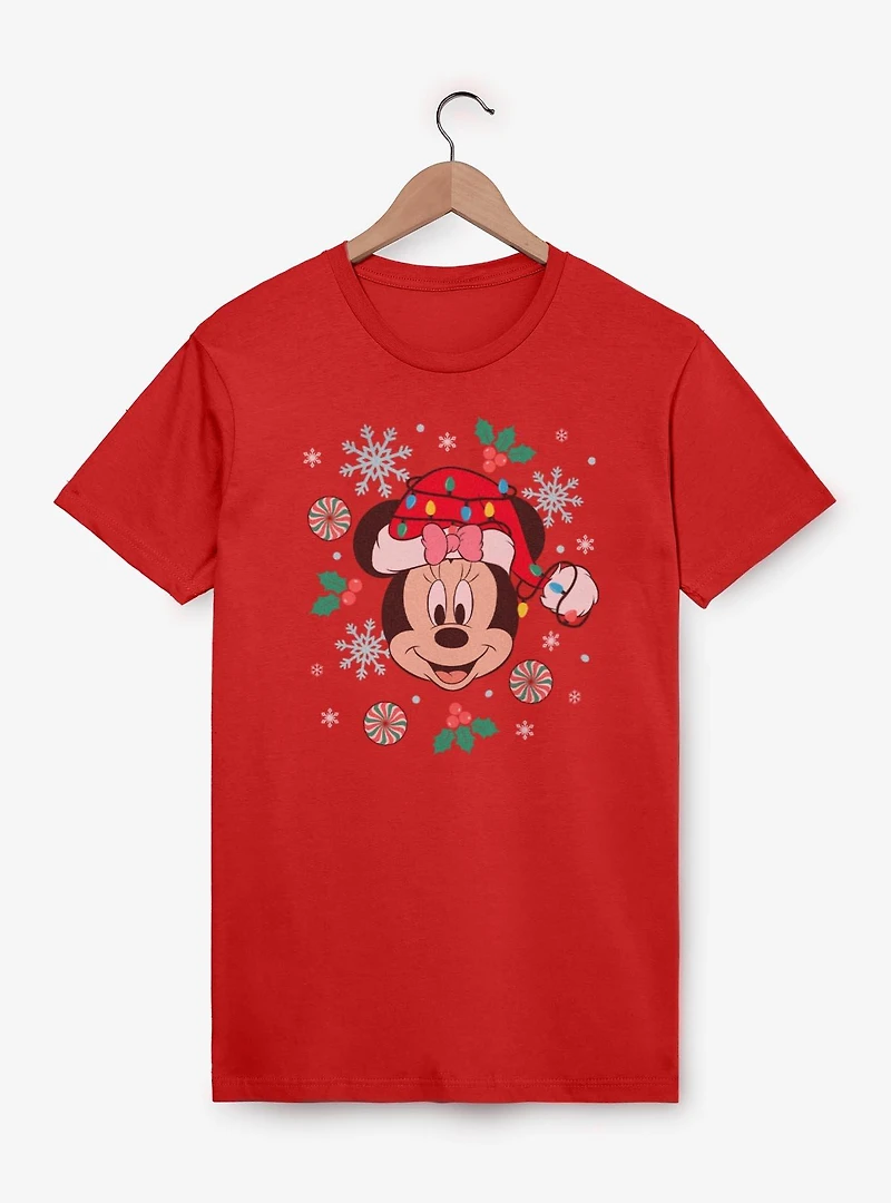 Disney Minnie Mouse Snowflakes & Candy T-Shirt