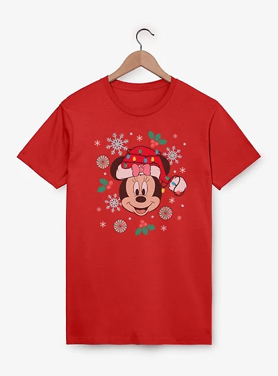 Disney Minnie Mouse Snowflakes & Candy T-Shirt