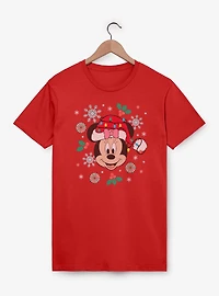 Disney Minnie Mouse Snowflakes & Candy T-Shirt