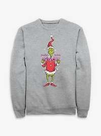 Dr. Seuss How The Grinch Stole Christmas Feelin Extra Grinchy Sweatshirt