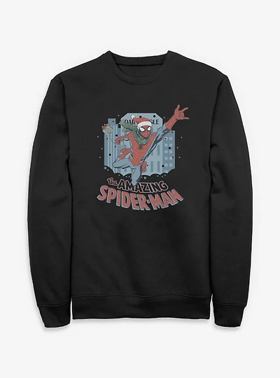 Marvel Spider-Man Xmas Swing Sweatshirt