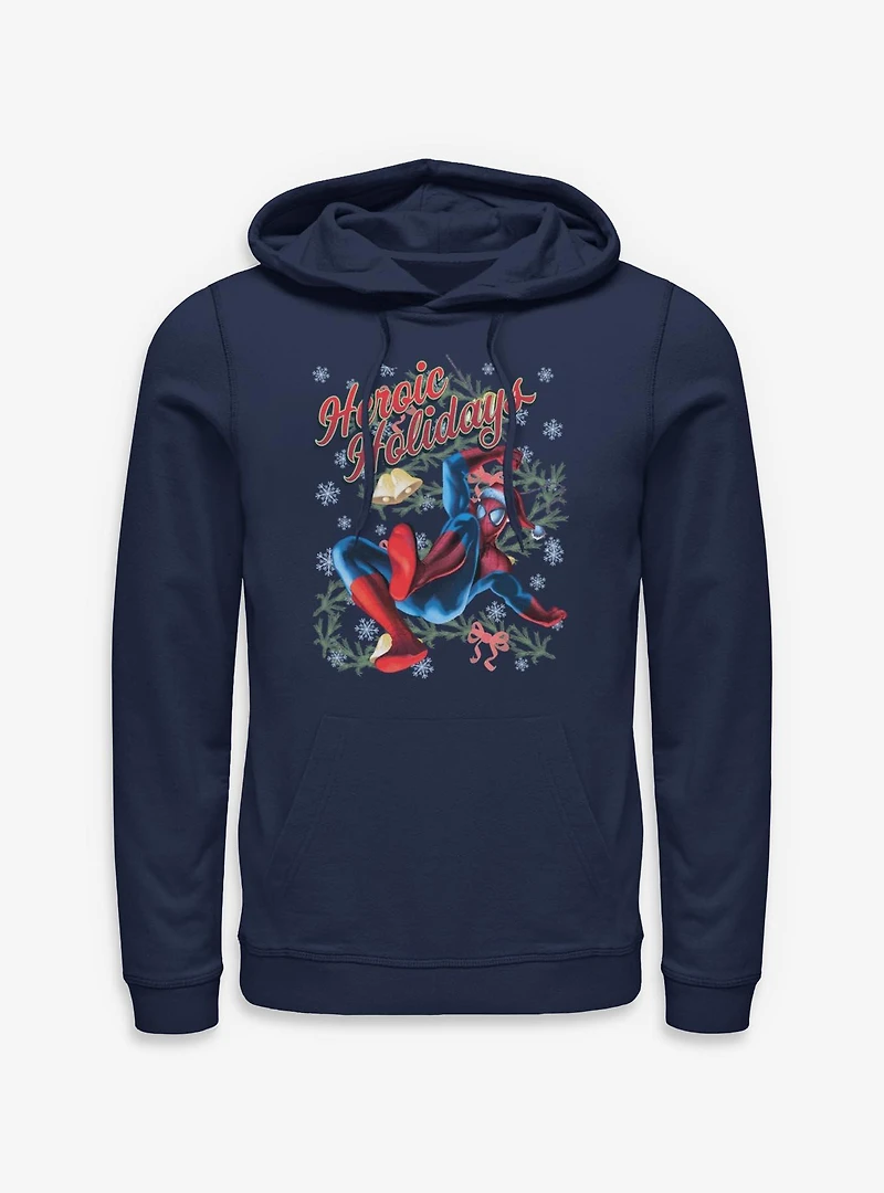 Marvel Spider-Man Vintage Heroic Holiday Hoodie
