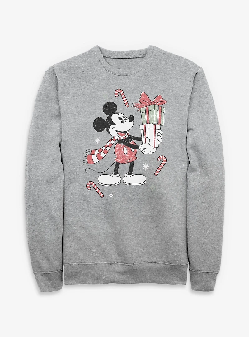 Disney Mickey Mouse Festive Gifts Sweatshirt