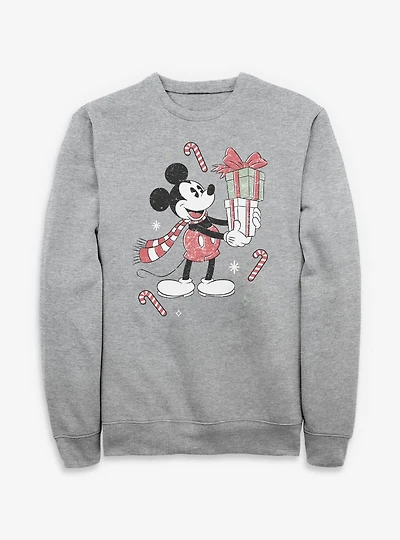 Disney Mickey Mouse Festive Gifts Sweatshirt