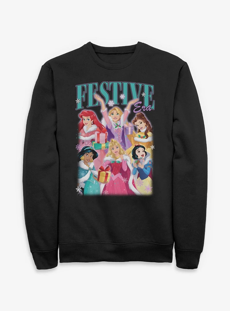 Disney Princesses Festive Era Sweatshirt