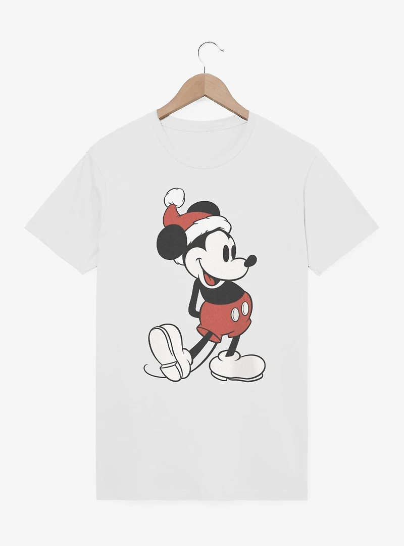 Disney Mickey Mouse Classic Santa T-Shirt