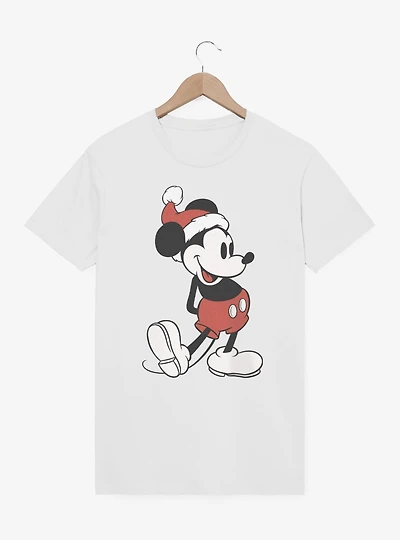 Disney Mickey Mouse Classic Santa T-Shirt