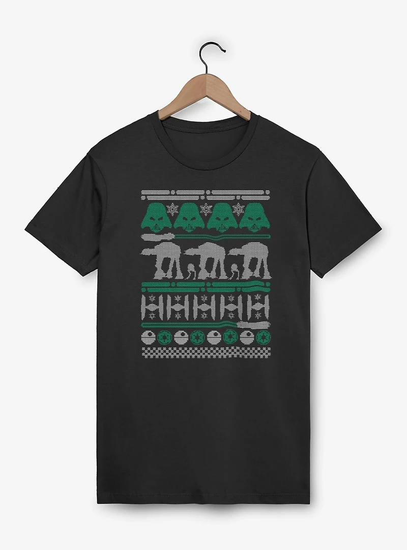 Star Wars Ugly Sweater Style T-Shirt
