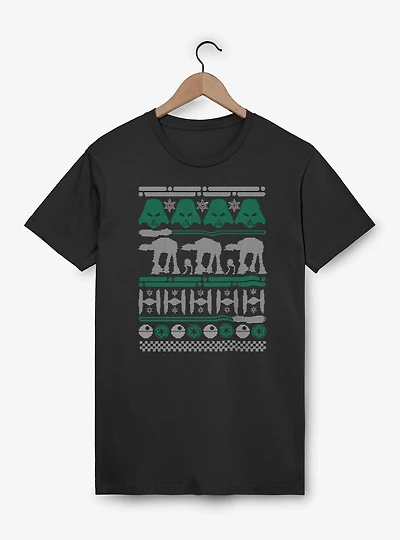 Star Wars Ugly Sweater Style T-Shirt