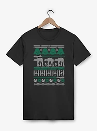 Star Wars Ugly Sweater Style T-Shirt