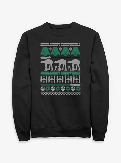 Star Wars Ugly Sweater Style Sweatshirt