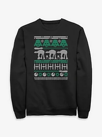 Star Wars Ugly Sweater Style Sweatshirt