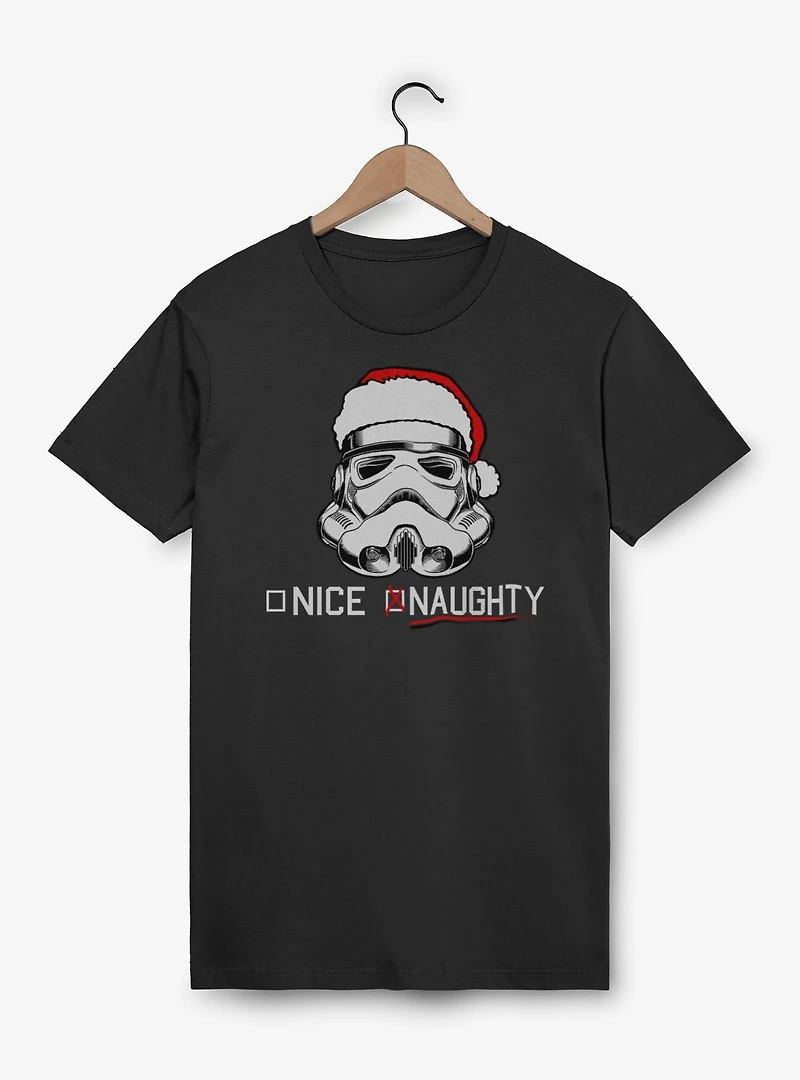 Star Wars Trooper Naughty List Xmas T-Shirt