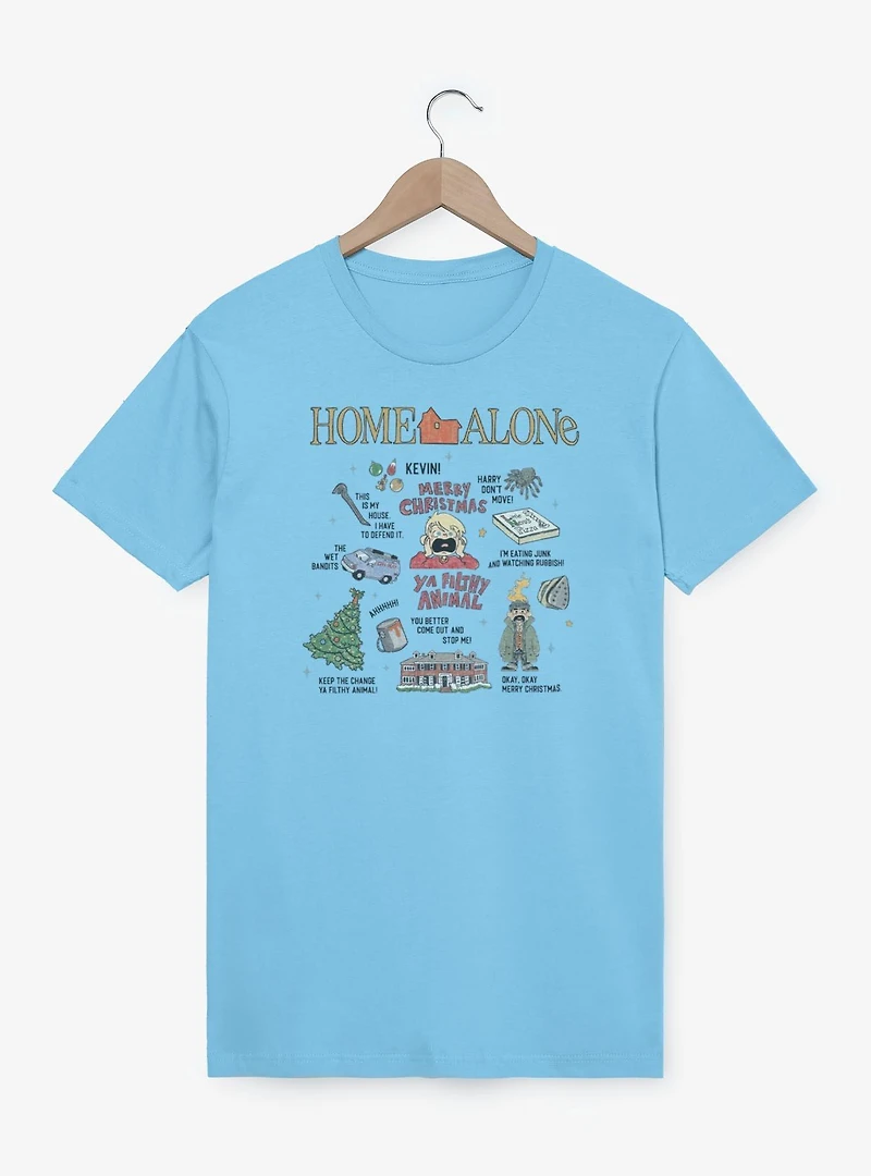 Home Alone Filthy Animal Xmas Icons T-Shirt