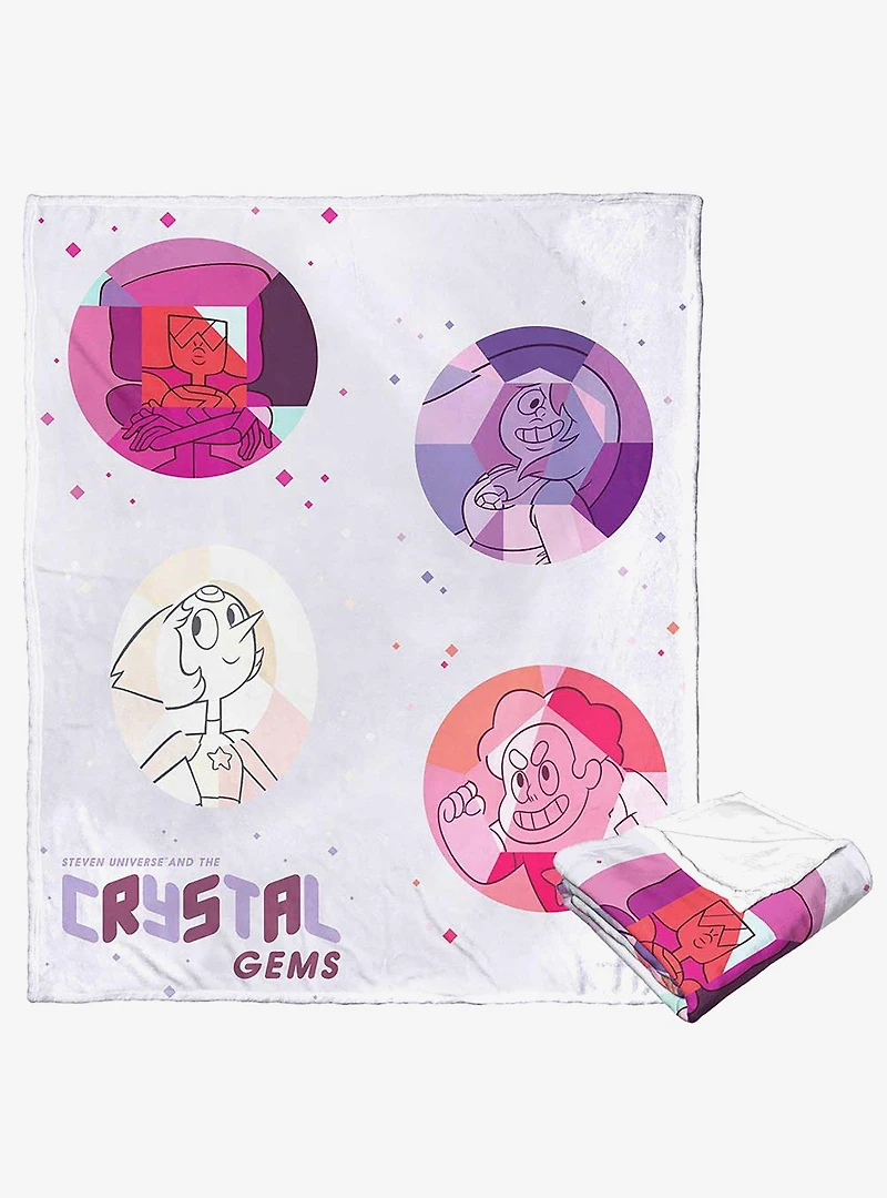 Cartoon Network's Steven Universe Gems Together Silk Touch Throw Blanket