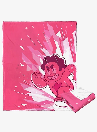 Steven Universe Steven Crystal Burst Silk Touch Throw Blanket