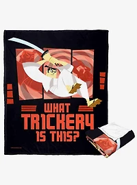 Samurai Jack What Trickety Is This Silk Touch Throw Blanket
