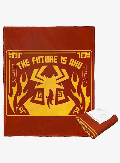Samurai Jack Future Is Aku Silk Touch Throw Blanket