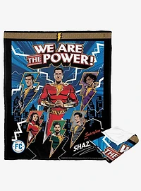 DC Comics Shazam We Are The Power Silk Touch Throw Blanket