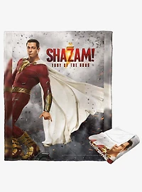 DC Comics Shazam Fury Of The Gods Poster Silk Touch Throw Blanket
