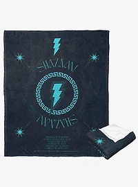 DC Comics Shazam Green Glow Silk Touch Throw Blanket
