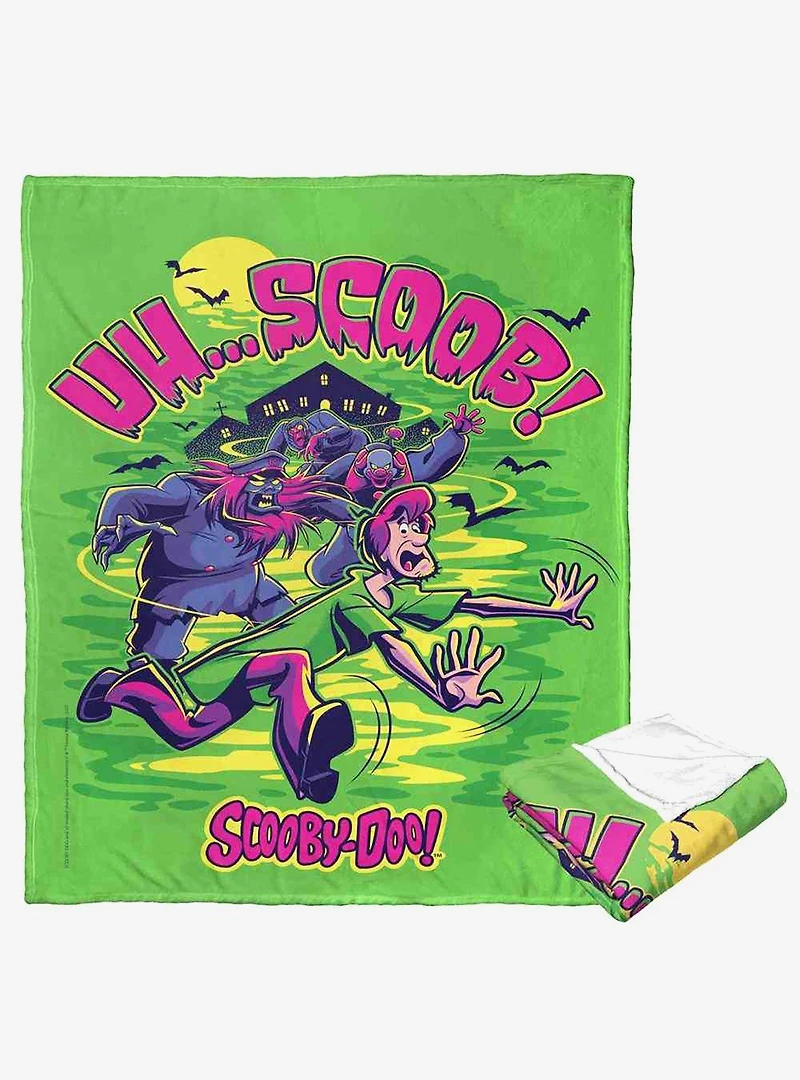 Scooby-Doo! Uh Scoob Where Are You Silk Touch Throw Blanket