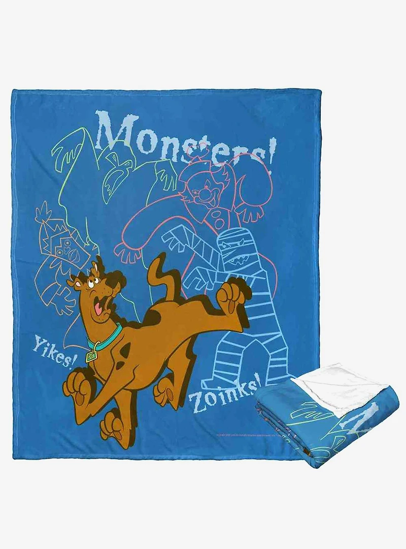 Scooby-Doo! Monsters Oh My Silk Touch Throw Blanket