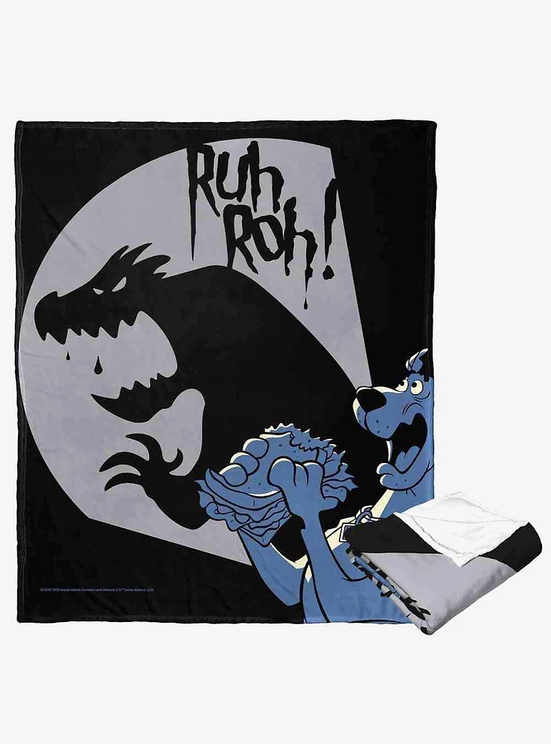 Scooby-Doo! Monsterous Shadow Silk Touch Throw Blanket