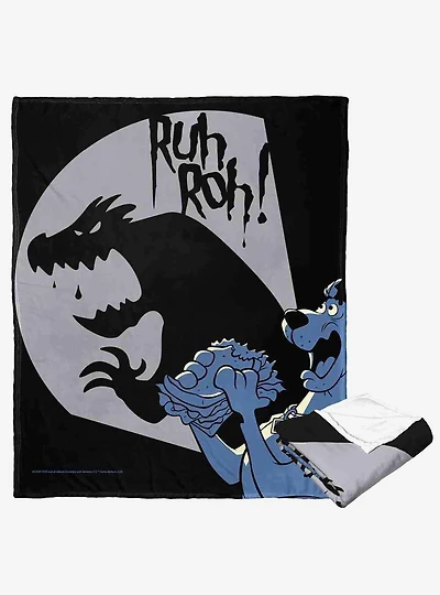 Scooby-Doo! Monsterous Shadow Silk Touch Throw Blanket