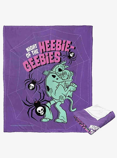 Scooby-Doo! Heebie Geebies Night Silk Touch Throw Blanket
