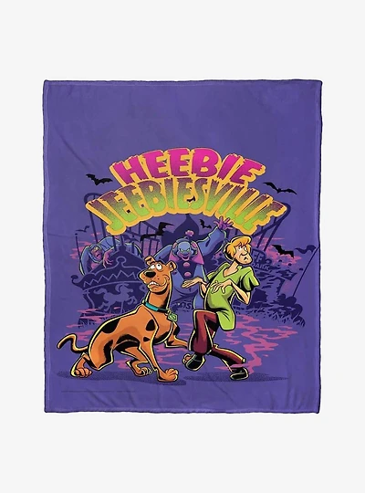 Scooby-Doo! Heebie Jeebiesville Silk Touch Throw Blanket