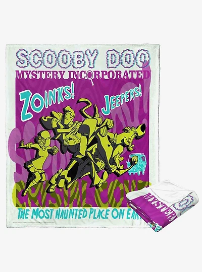Scooby-Doo! Haunted Crystal Cove Silk Touch Throw Blanket