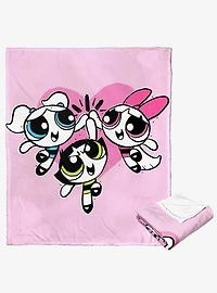 Powerpuff Girls Power Puff Together Silk Touch Throw Blanket