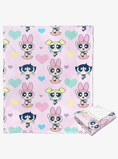 Powerpuff Girls Raindow Power Silk Touch Throw Blanket