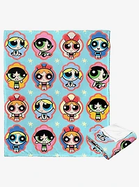 Powerpuff Girls Classic Expressions Silk Touch Throw Blanket