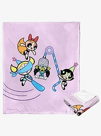 Powerpuff Girls Birthday Bash The Baddie Silk Touch Throw Blanket