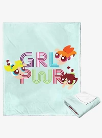 Powerpuff Girls Girl Power Silk Touch Throw Blanket