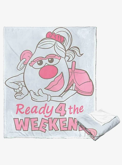 Mr. Potato Head Ready For The Weekend Silk Touch Throw Blanket