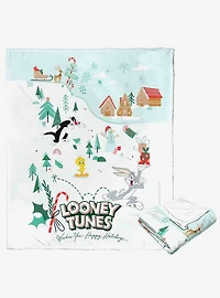 Looney Tunes Looney Holidays Silk Touch Throw Blanket