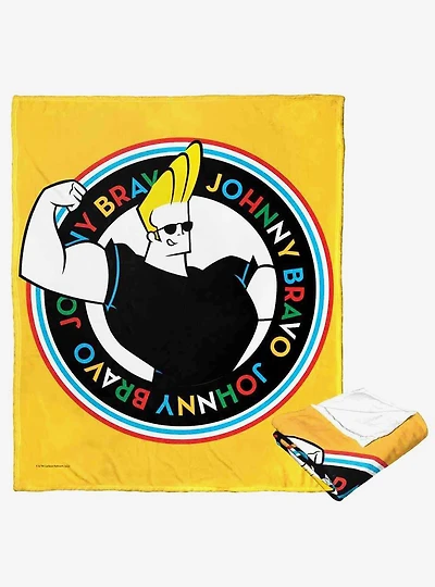 Johnny Bravo Johnny Bravo Silk Touch Throw Blanket