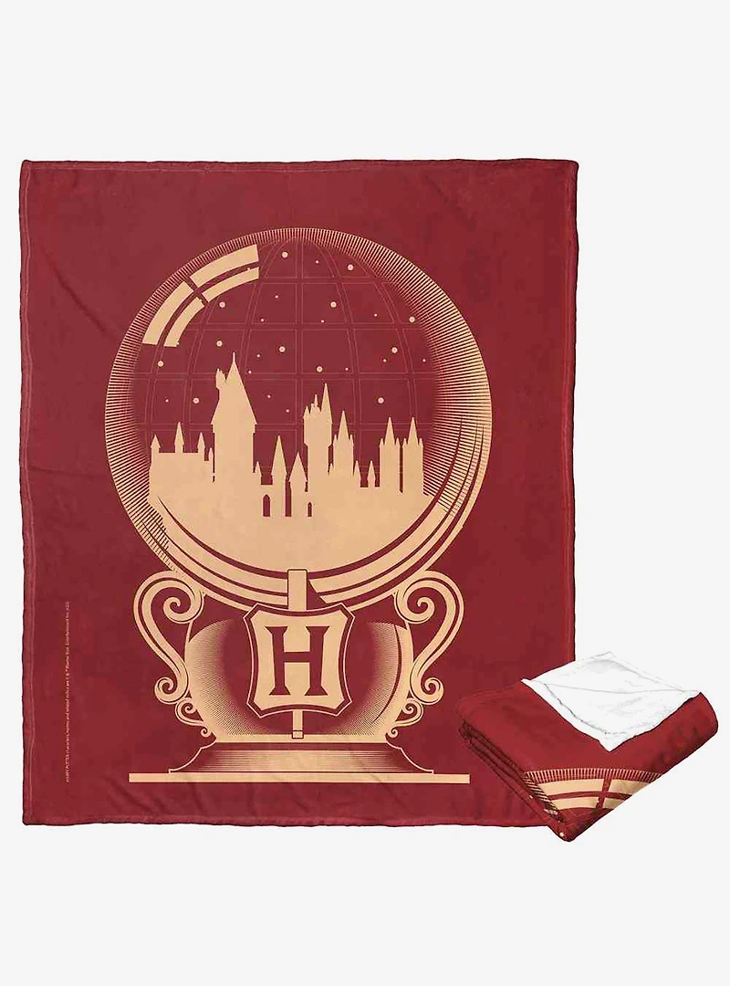 Harry Potter Snowglobe Silk Touch Throw Blanket